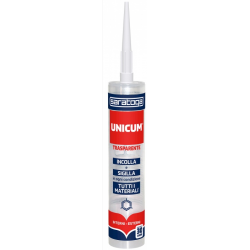 SILICONE UNICUM TRASPARENTE...