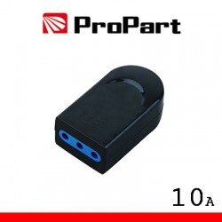 PRESA 10A 2P+T NERA IN POLYBAG