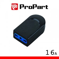 PRESA 10/16A 2P+T NERA IN...